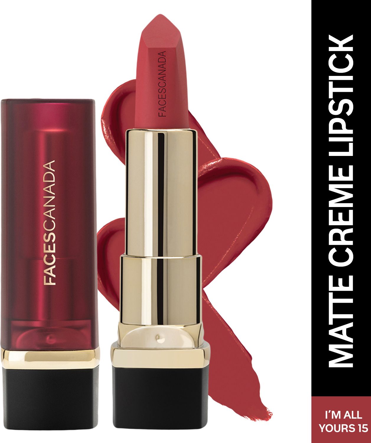 faces canada Matte Creme Lipstick | Long Stay | Intense Color | One Stroke Application-picture-11