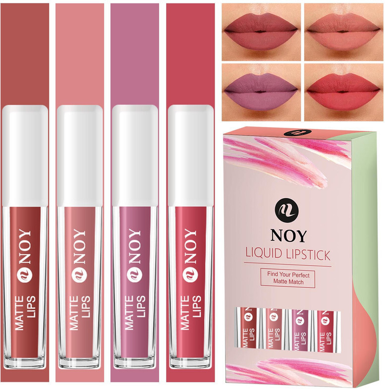 noy Sunset On The Range:Western Professional Nude Matte Liquid Lipstick Combos#WC117 image 1