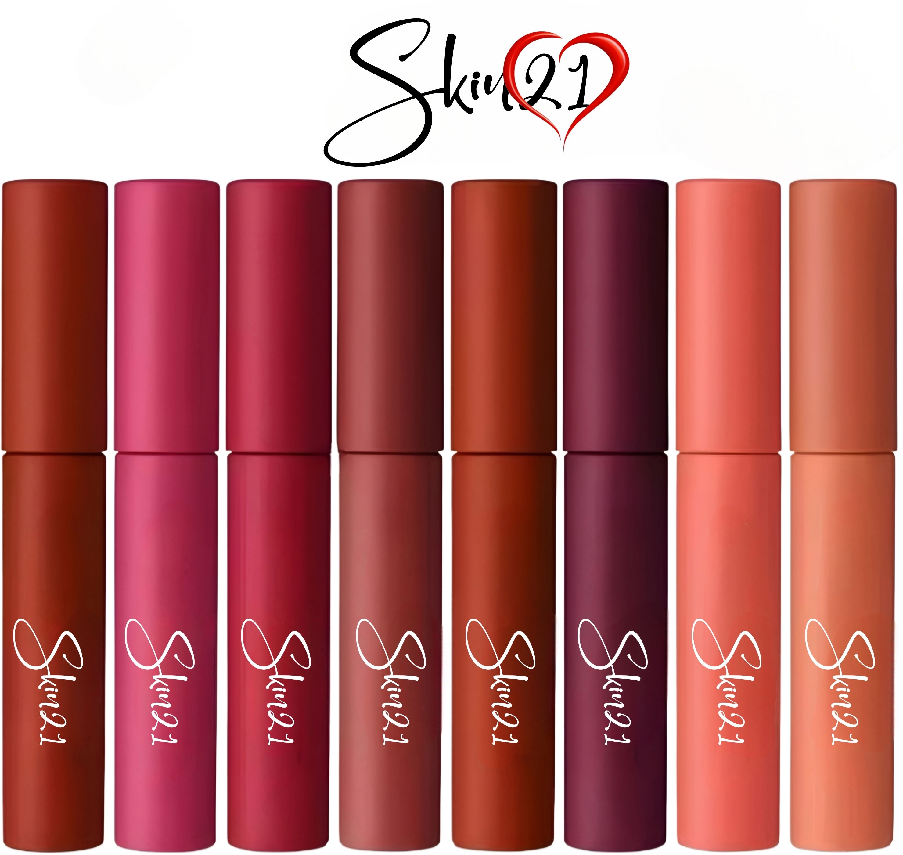 skin21 Elegant 8 pcs Matte Lipstick - Intense Pigment, Smooth Finish-picture-15