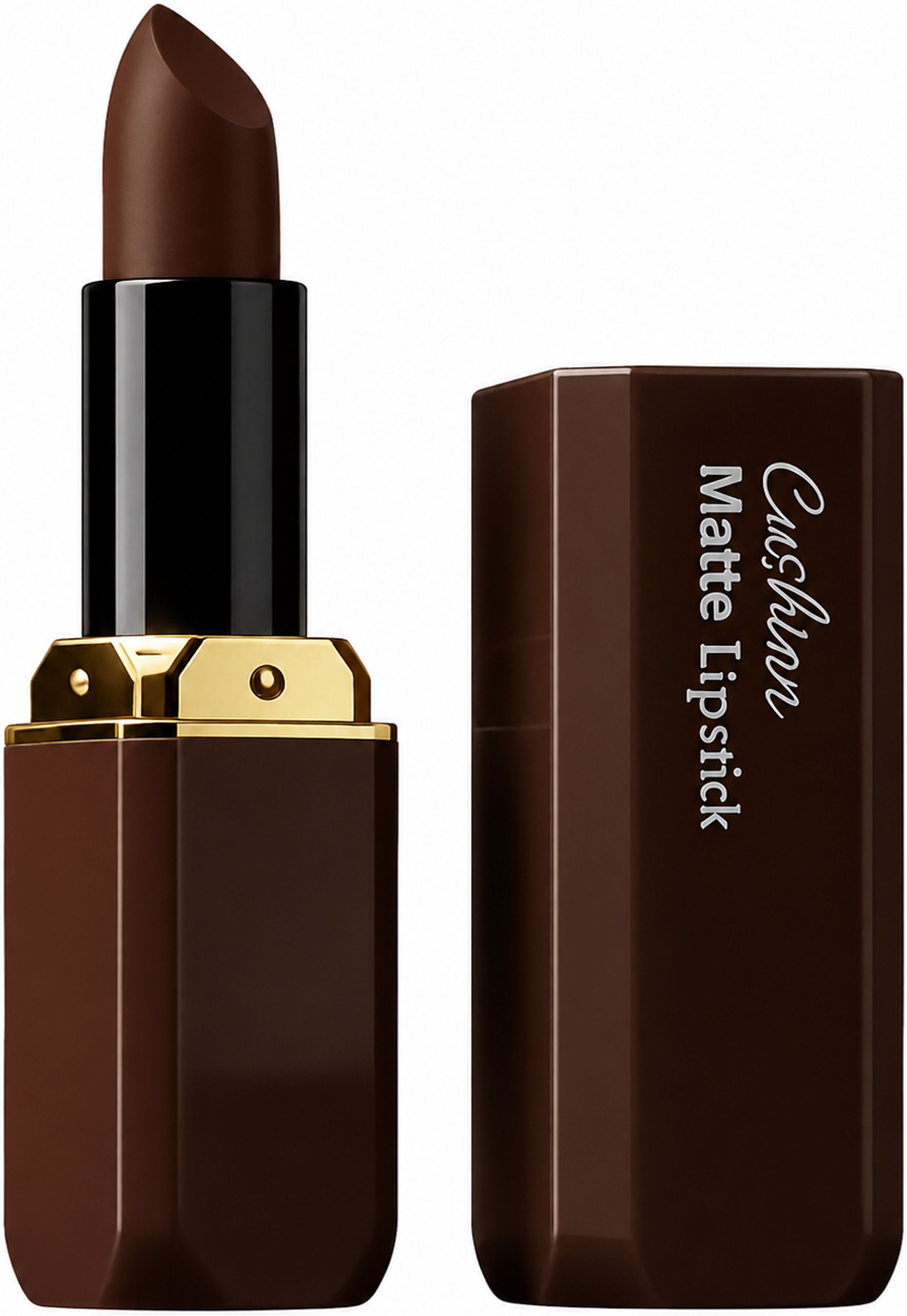 frilwing Dark Brown Matte Lipstick with Rich Pigment and Long Lasting Color-picture-23