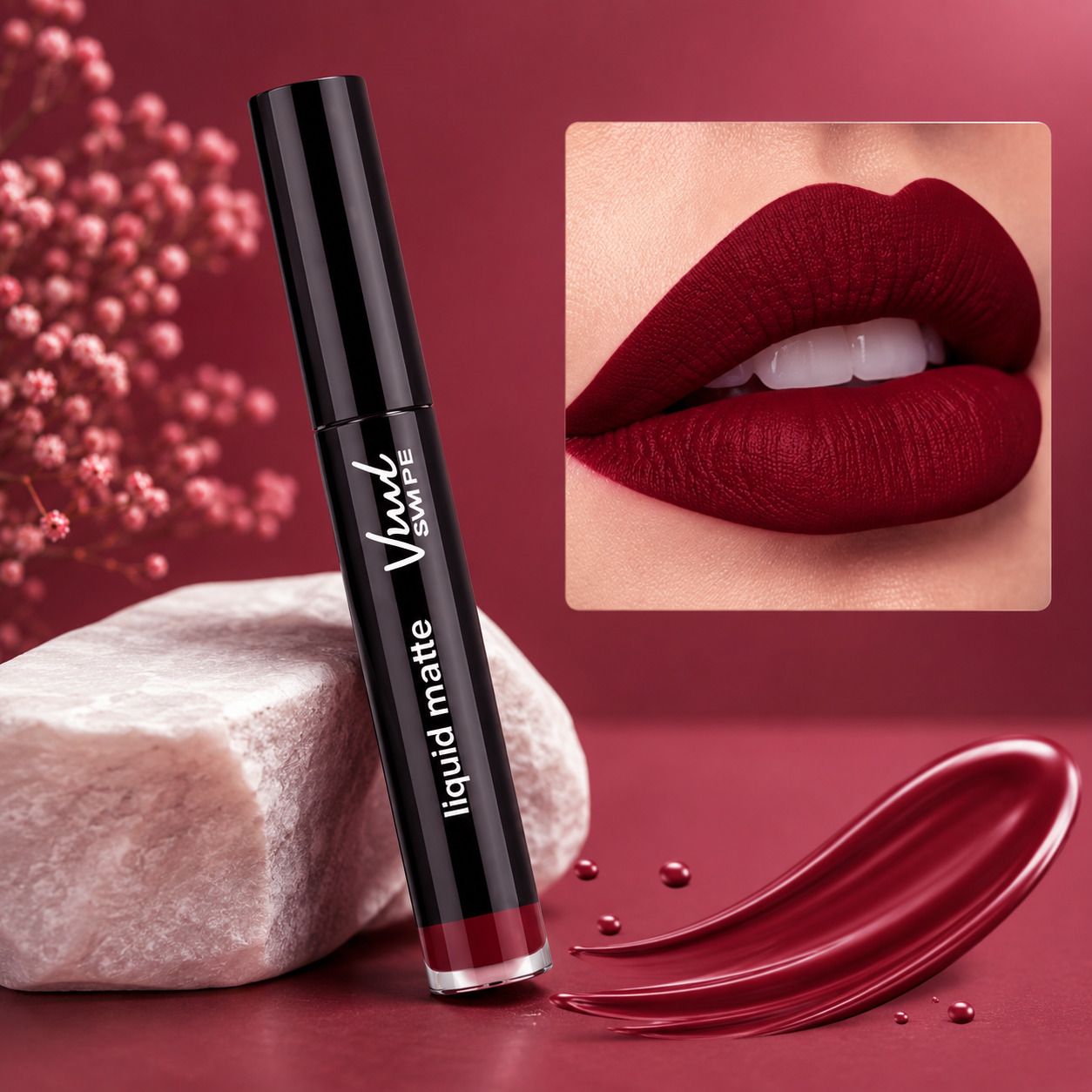 Matte Lipstick | Bold Red Color | Long Stay Formula-image-5