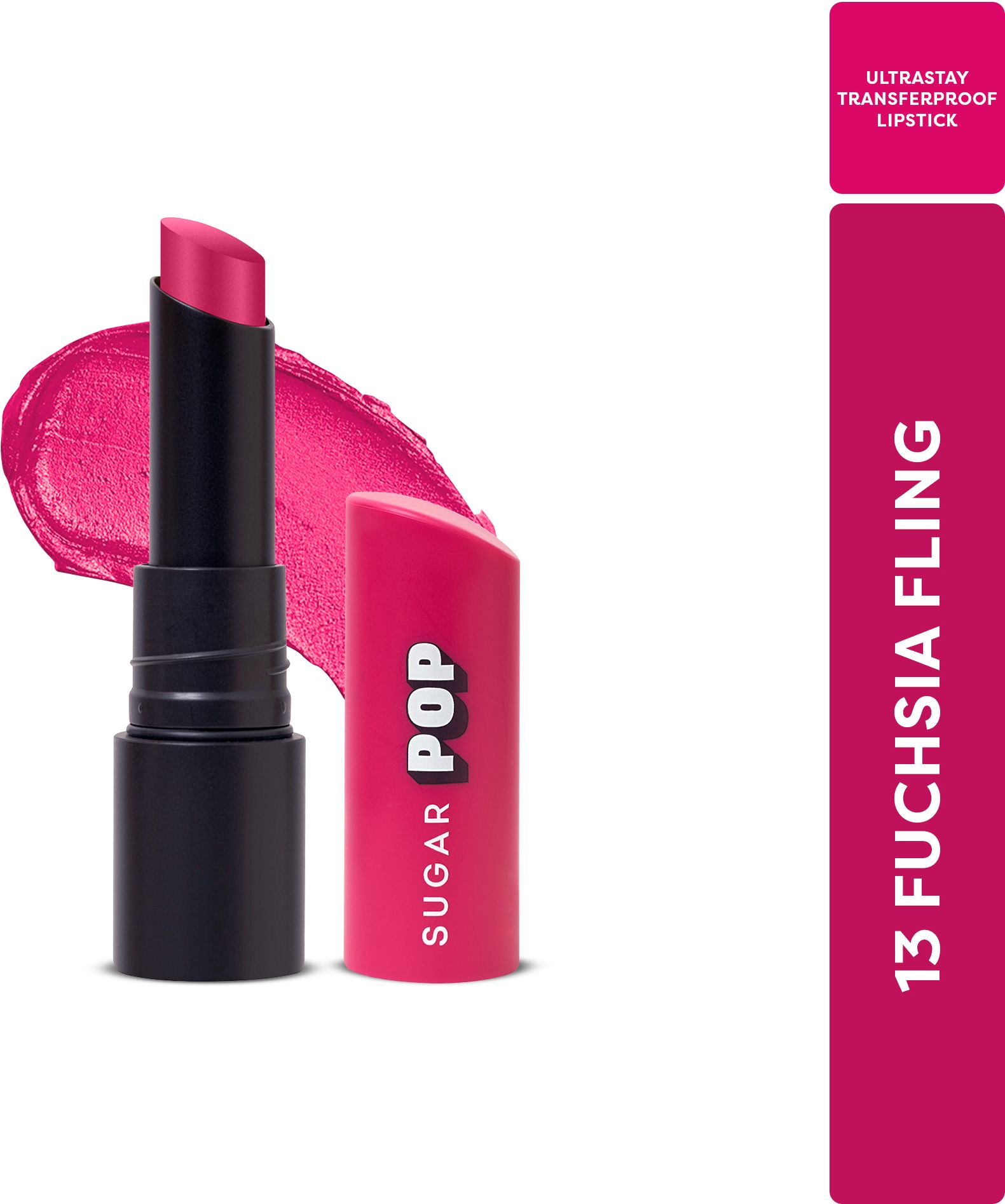 Ultrastay Transferproof Lipstick 13 Fuchsia Fling - Waterproof | Smudgeproof-image-17