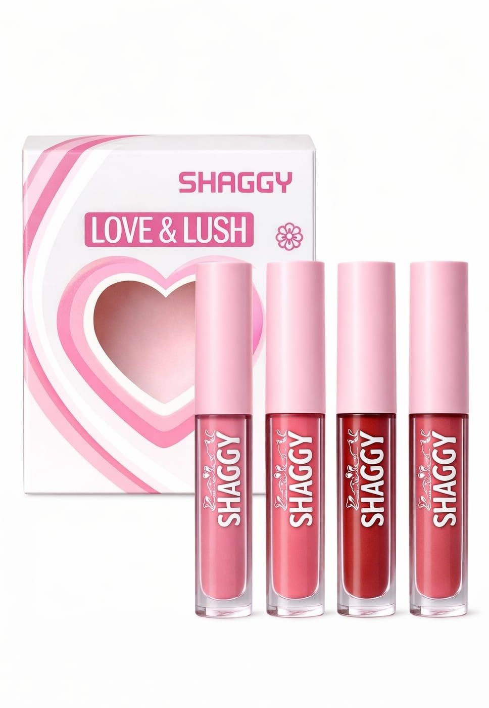 Matte Liquid Lipstick Combo Set of 4 Long Lasting Waterproof Nude Shades-image-23