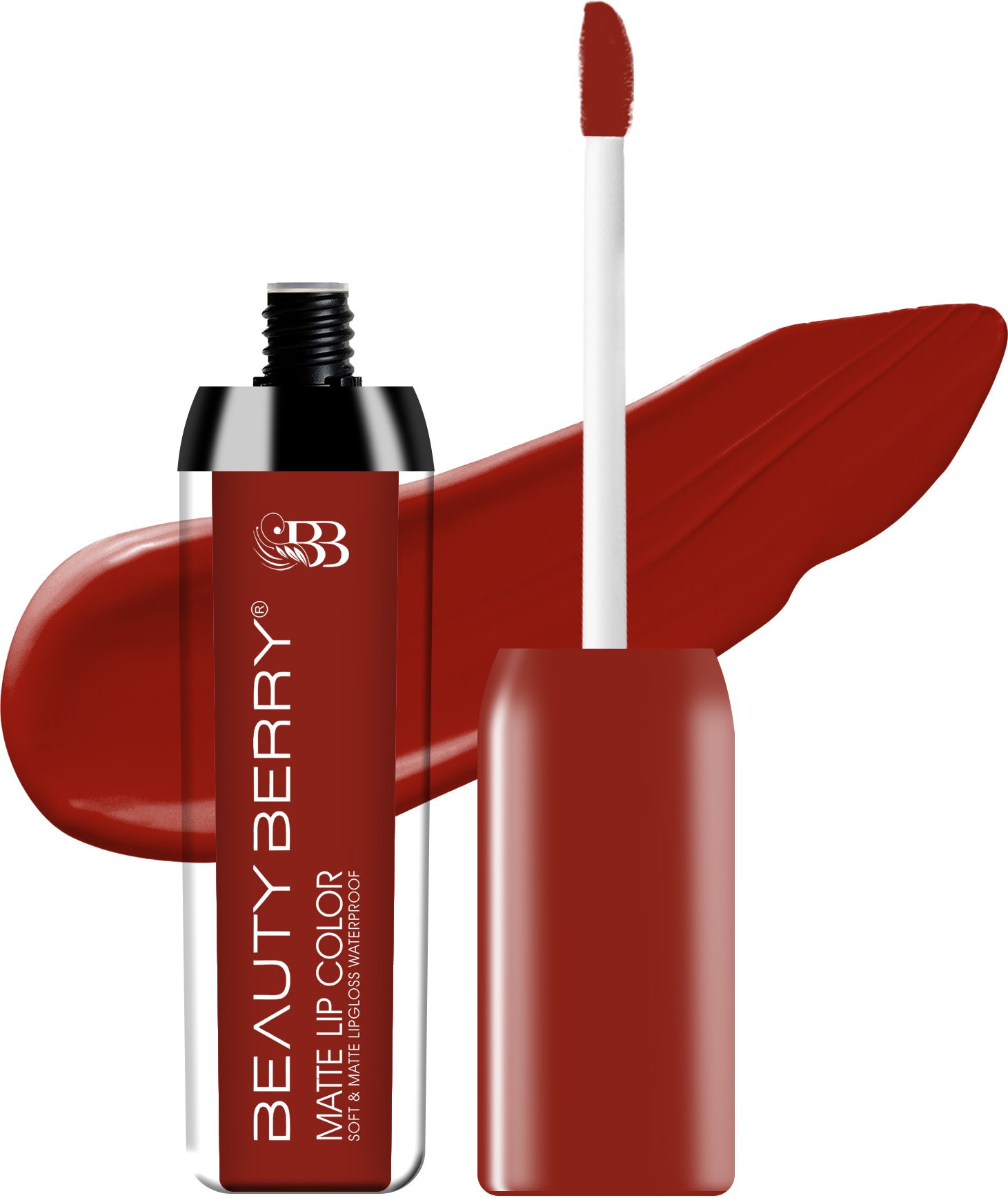 Soft & Matte Waterproof Lip Color Long Lasting Liquid Lipstick-image-24