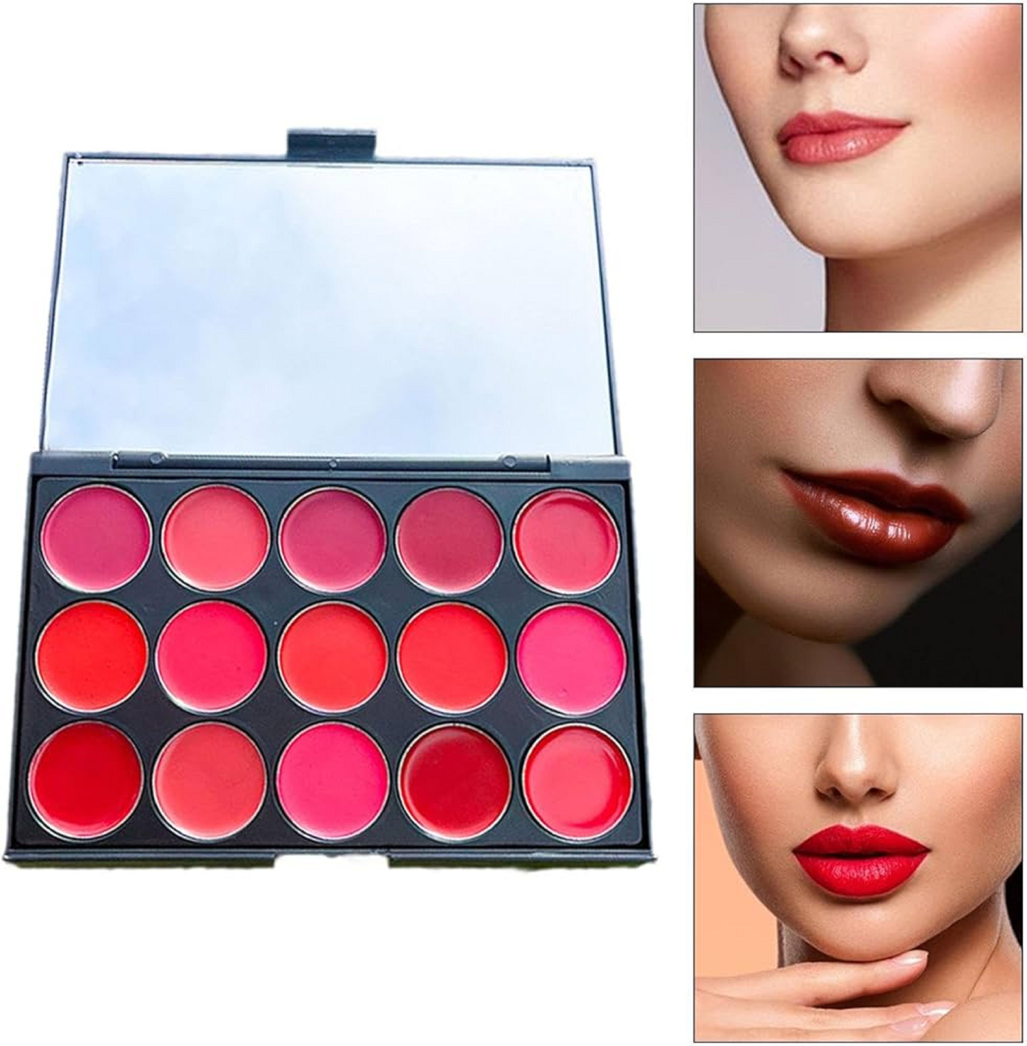 Rich Pigment Lip Palette with Soft Matte Cream Formula-image-49