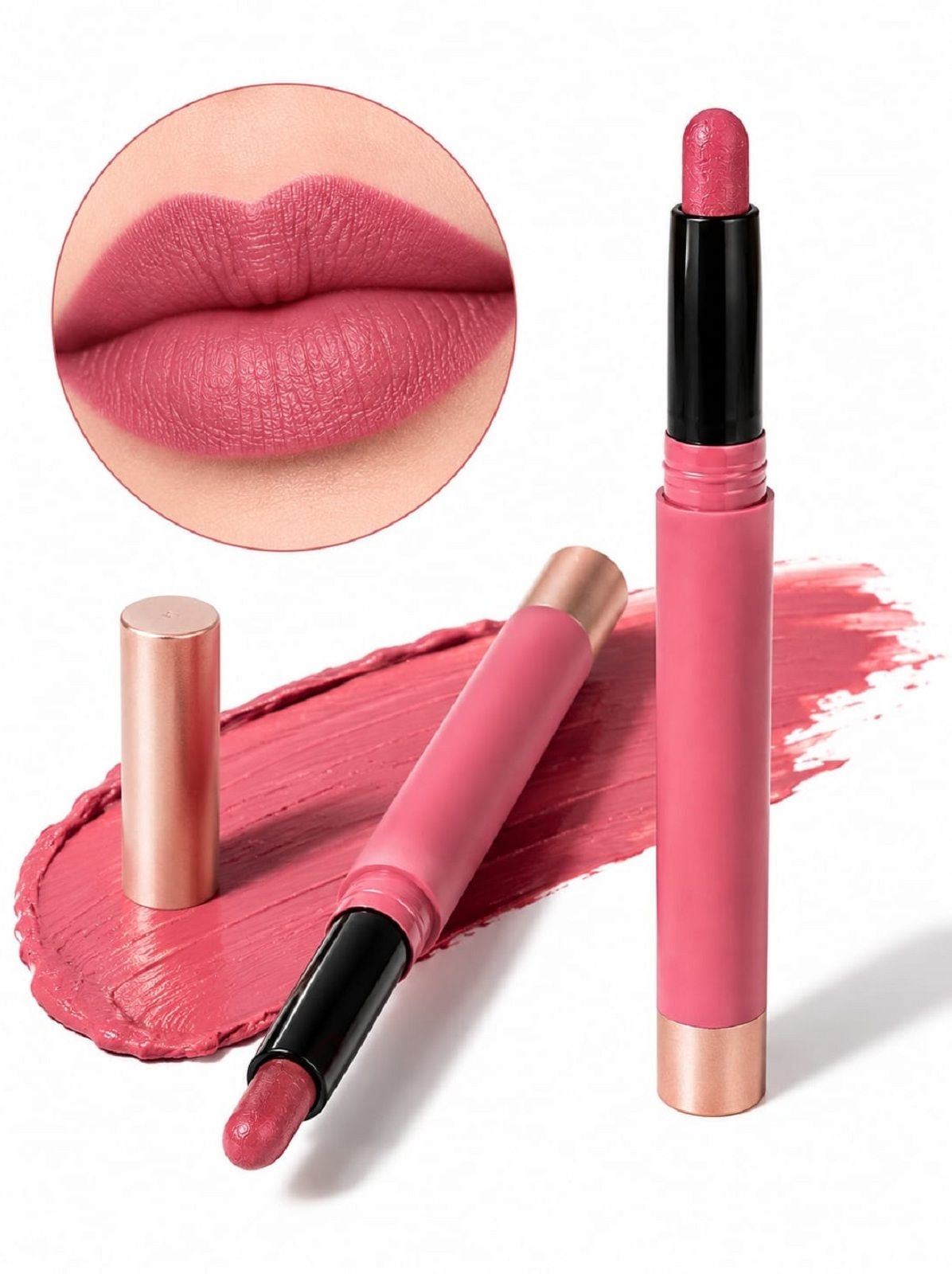 Brown Lip Color Smooth Matte Finish Everyday Lip Makeup-image-41