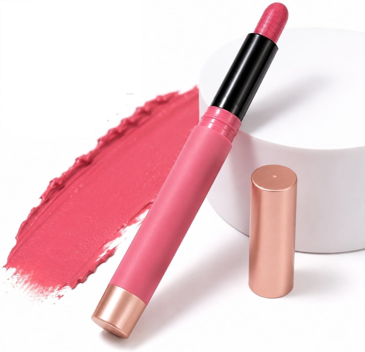 nuvya Brown Lipstick Matte Finish Smooth Application Elegant Lip Makeup-picture-47