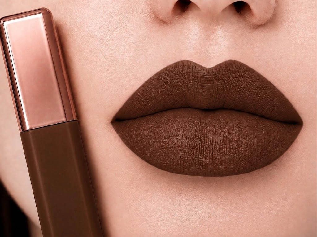 Long Stay dark brown liquid Lipstick-image-42