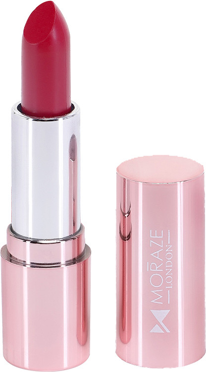 moraze Bright Red Lipstick | 4.1g | Intense Matte Color, Lightweight & Smudge-Proof image 1