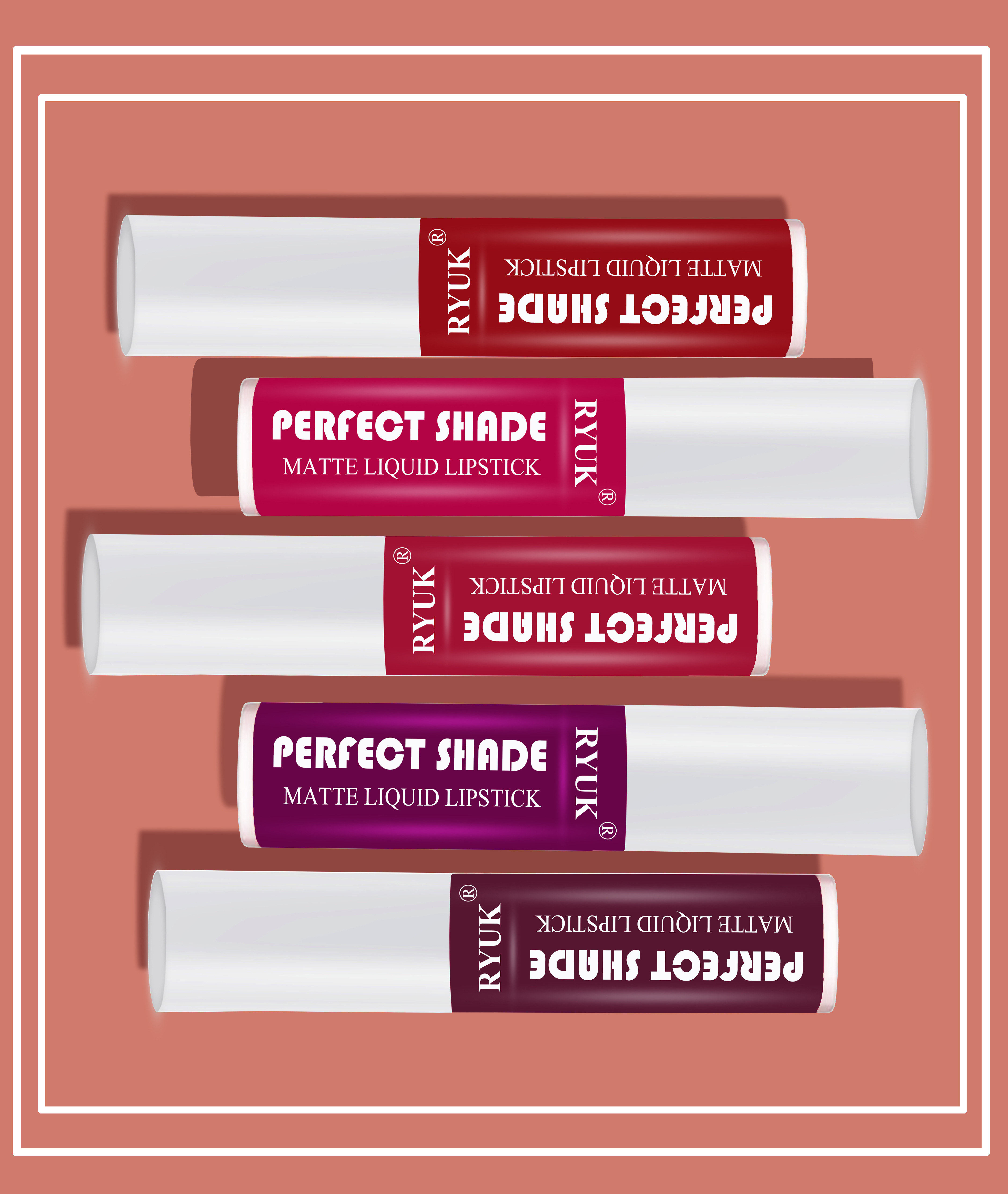 ryuk Matte To Last ! Transferproof Liquid Lipstick (Set-A) image 1