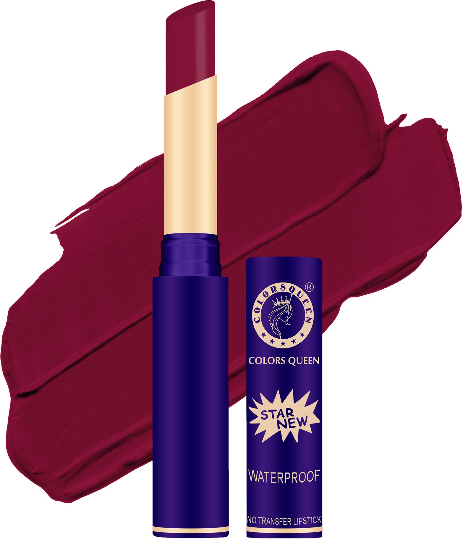 Lips Non Transfer Waterproof Smudge Proof Long Lasting Matte Lipstick-image-26