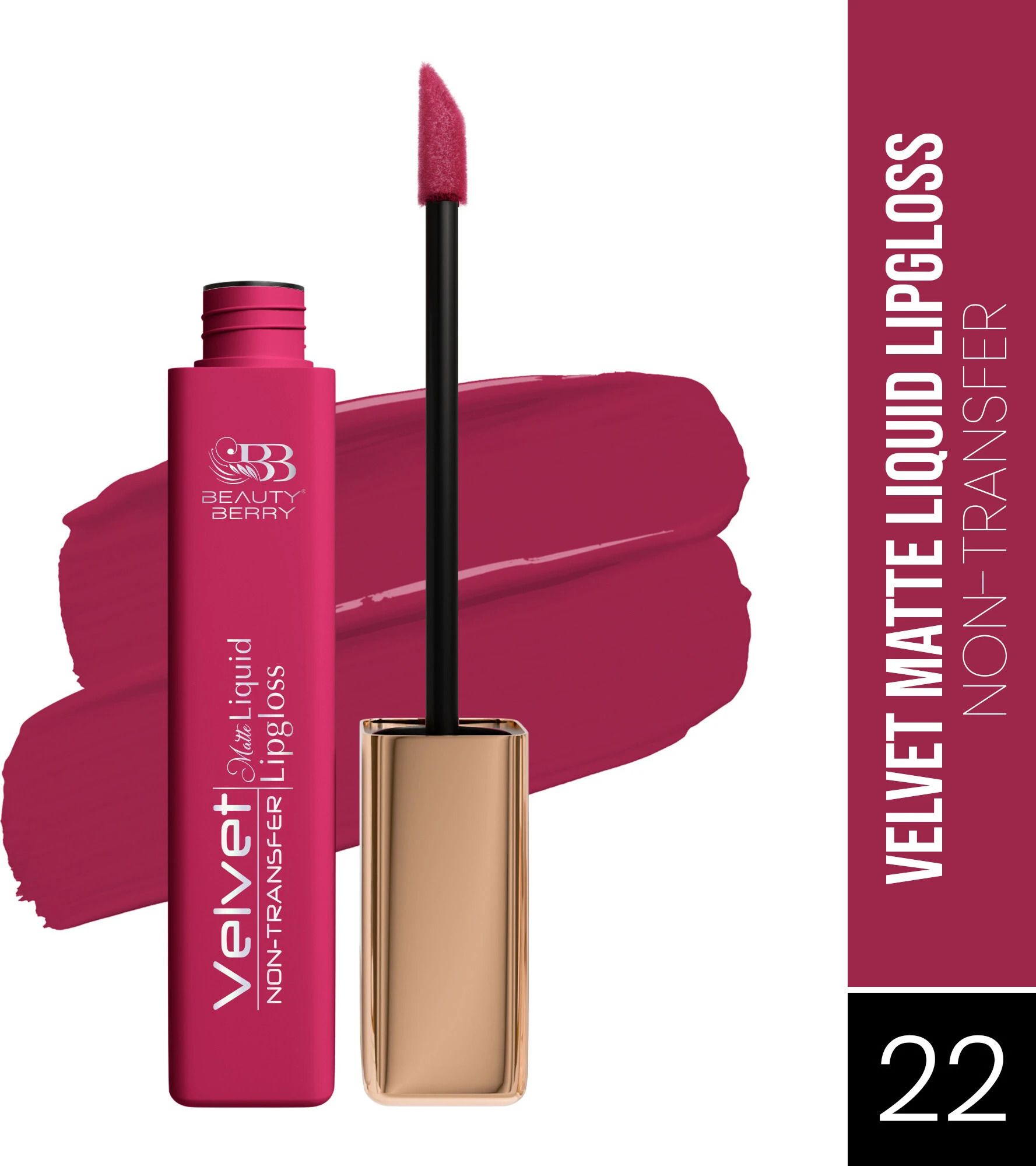 Velvet Waterproof Long Lasting & Non-Transfer Liquid Lipstick for Women-image-20