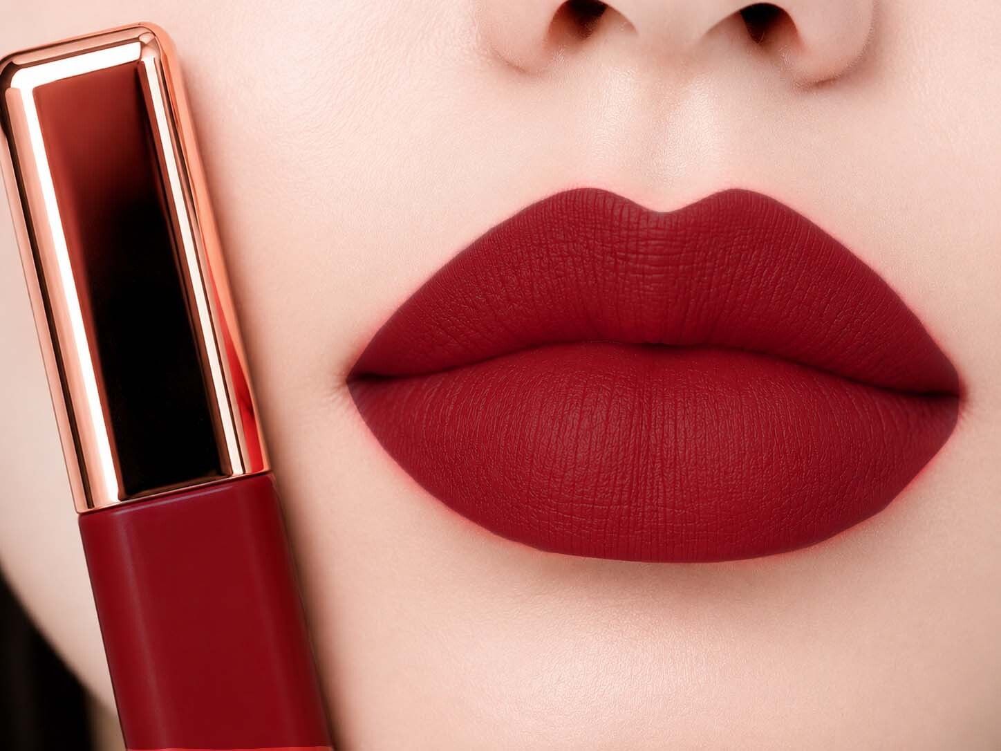 manasona Red Luxury Liquid lipstick matte waterproof & Longlasting-picture-37