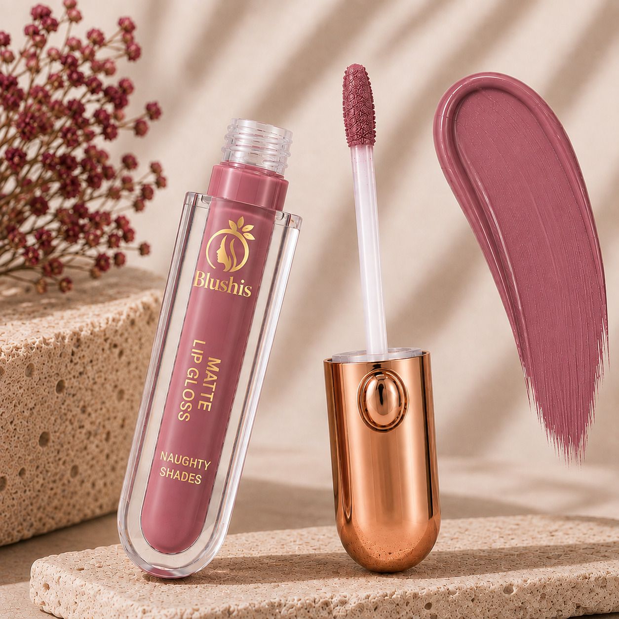 Liquid Matte Lipstick for Women | Long Stay | Mauve Pink Shade-image-20