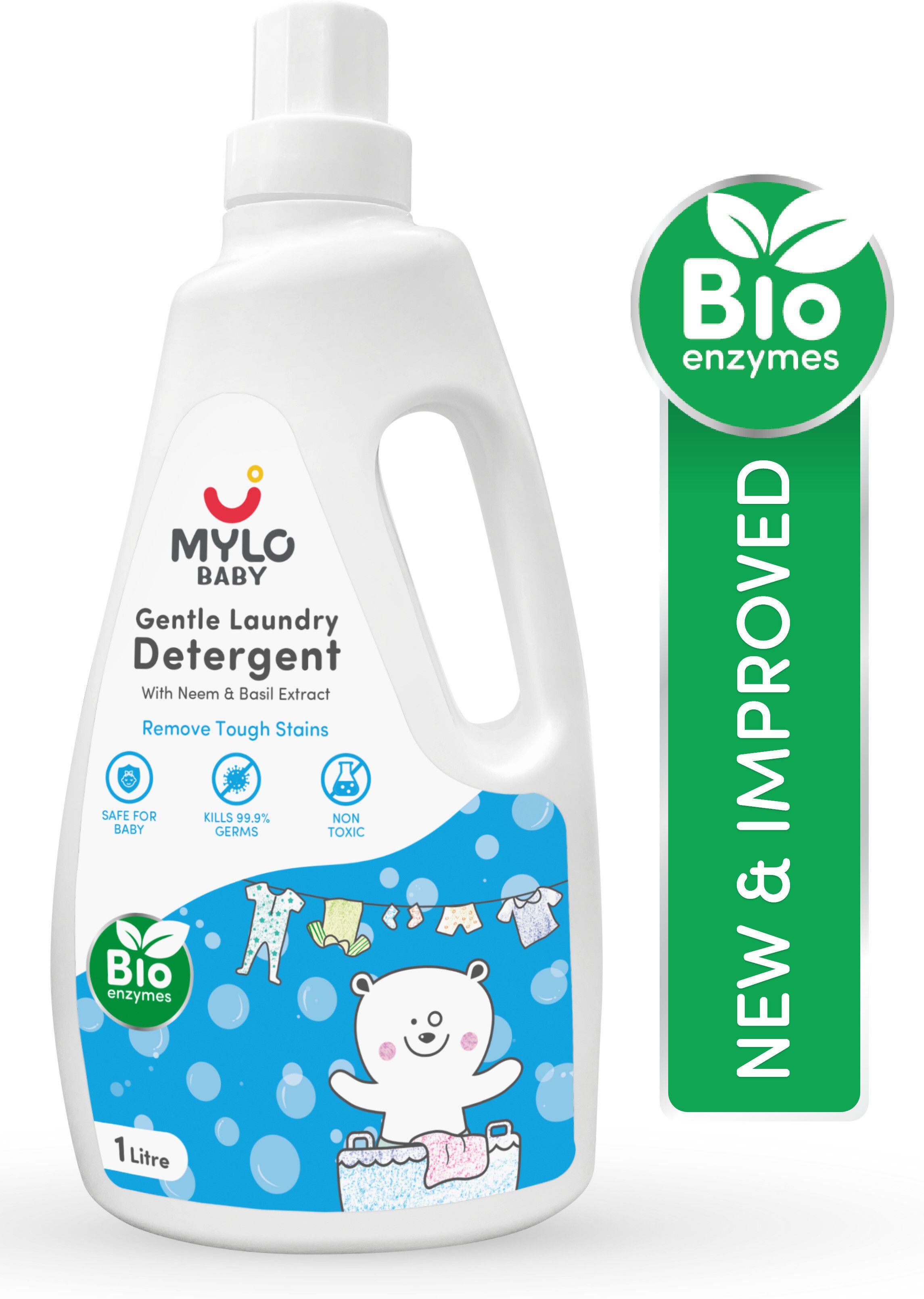Baby Gentle Laundry| Chemicals & Fragrance Free | pH Balanced Liquid Detergent-image-42