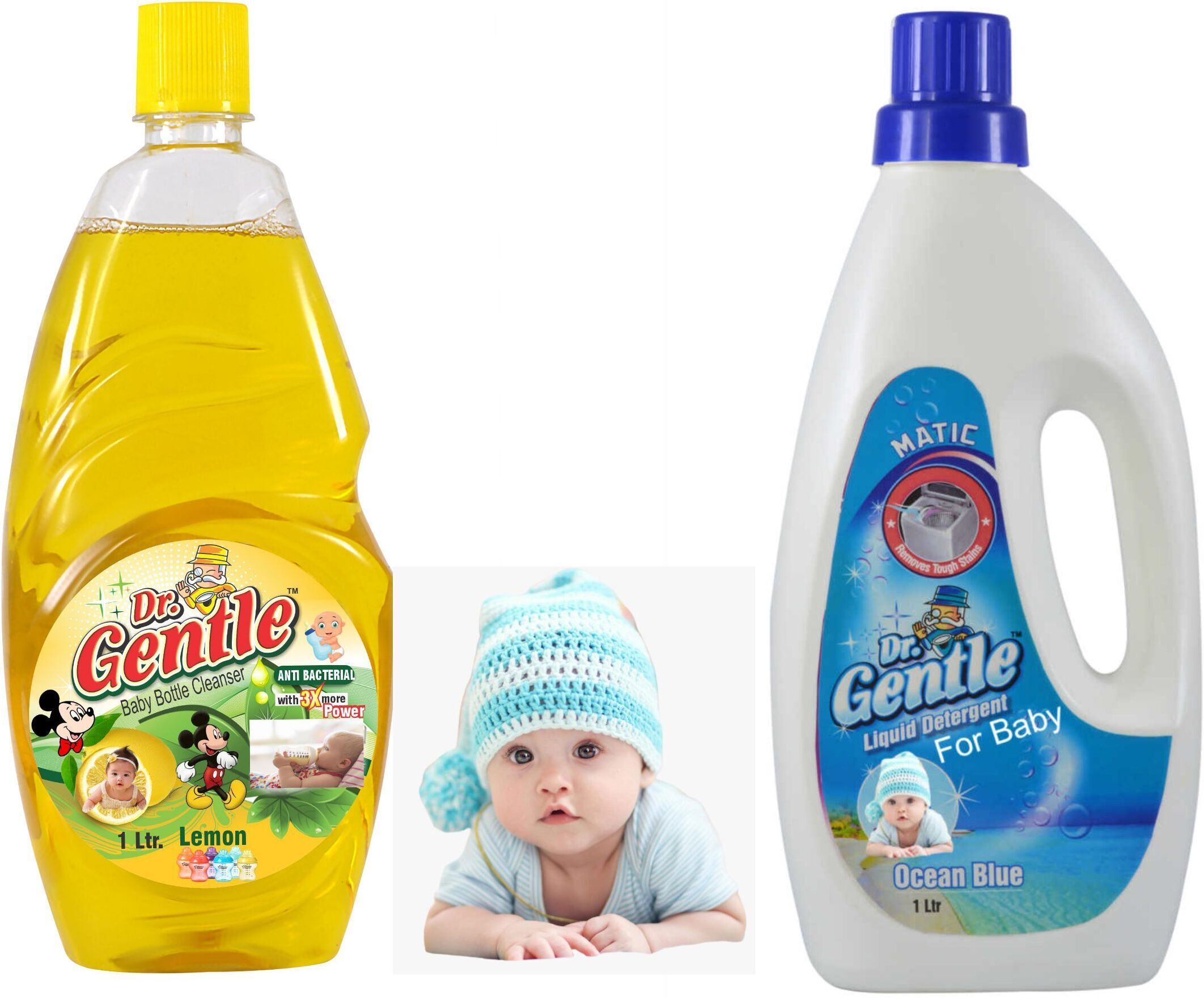 doctorgentle baby cloth detergent liquid With Baby Bottle Cleanser Lime Liquid Detergent-picture-13