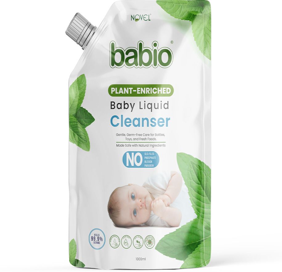 babio Plant‑Enriched Baby Liquid Cleanser Fresh Liquid Detergent-picture-22