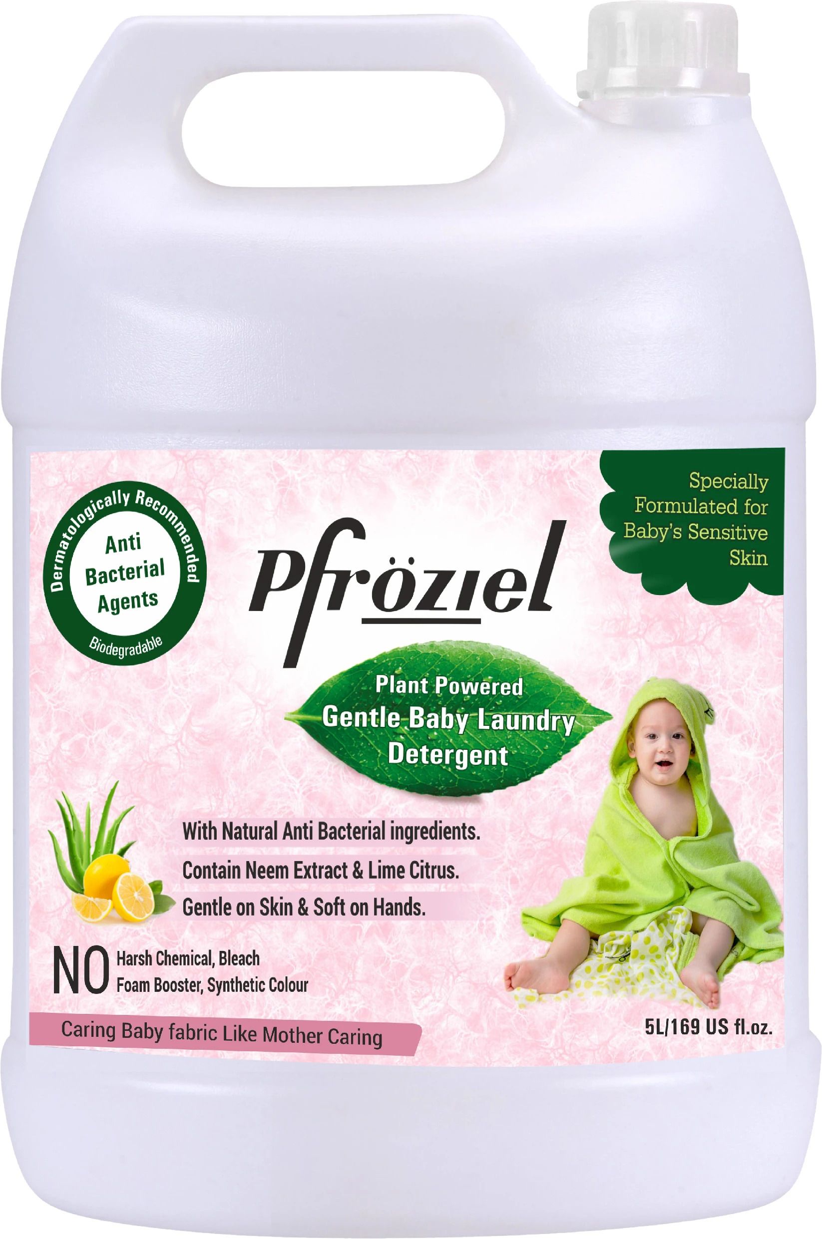 pfroziel Baby laundry I Neem oil extract I Fresh Liquid Detergent-picture-26
