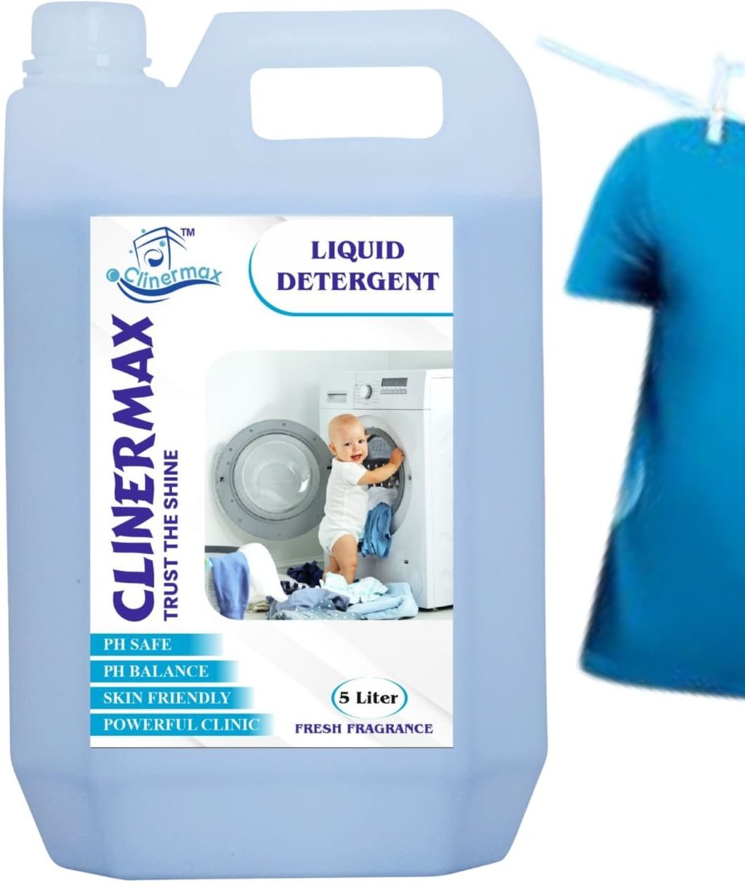 BabyUltra Liquid Detergent 5L Deep Clean Stain Remover Residue-Free Liquid Classic Liquid Detergent