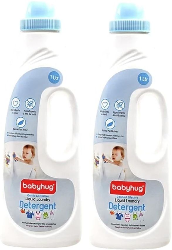 babyhug Pack of 2-Plant-Based Liquid Laundry Detergent Fresh Liquid Detergent-picture-24