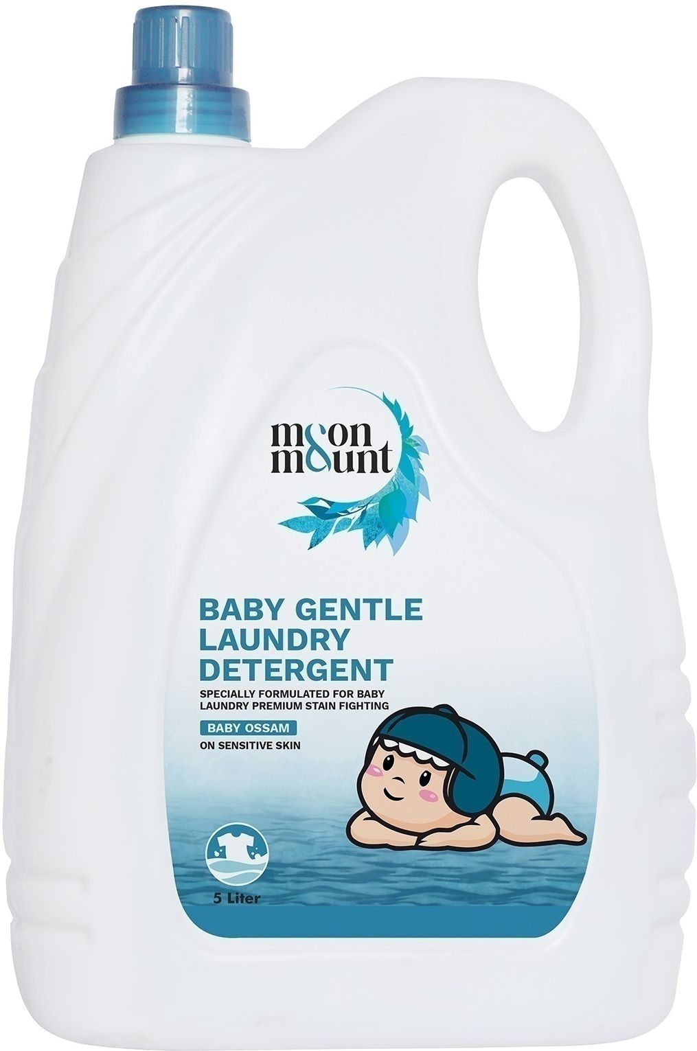 moon and mount Baby Laundry Liquid Detergent | Non Toxic | Skin Friendly Aqua Liquid Detergent-picture-25