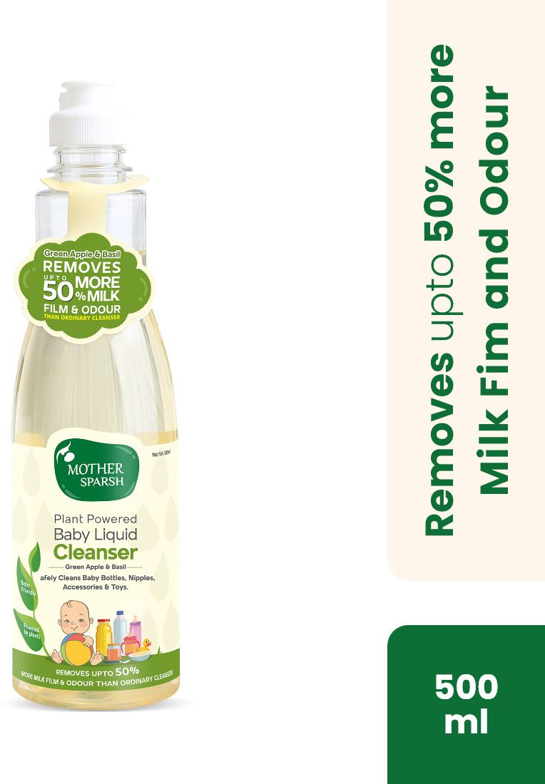 Natural Baby Liquid Cleanser Powered by Plants Anti- Bacterial Cleanser for Baby Bottles, Nipples, Accessories and Toys Multi-Fragrance Liquid Detergent-image-37
