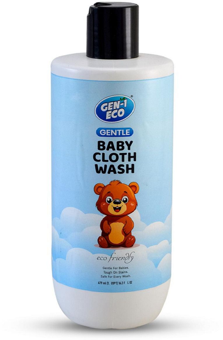 gen-1 eco Gen1eco Baby Cloth Wash Liquid Detergent 500ML A4 Fresh Liquid Detergent-picture-11