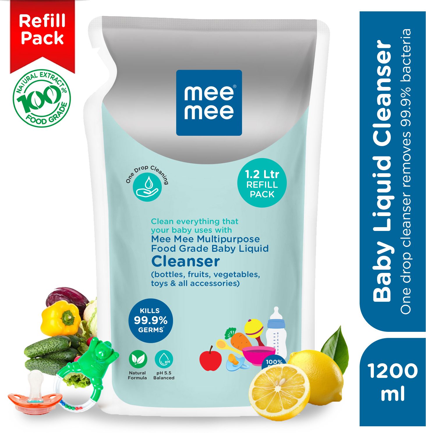 Baby liquid cleanser for bottle ,food grade,accessories, vaggie, kills 99% germ Liquid Detergent-image-41