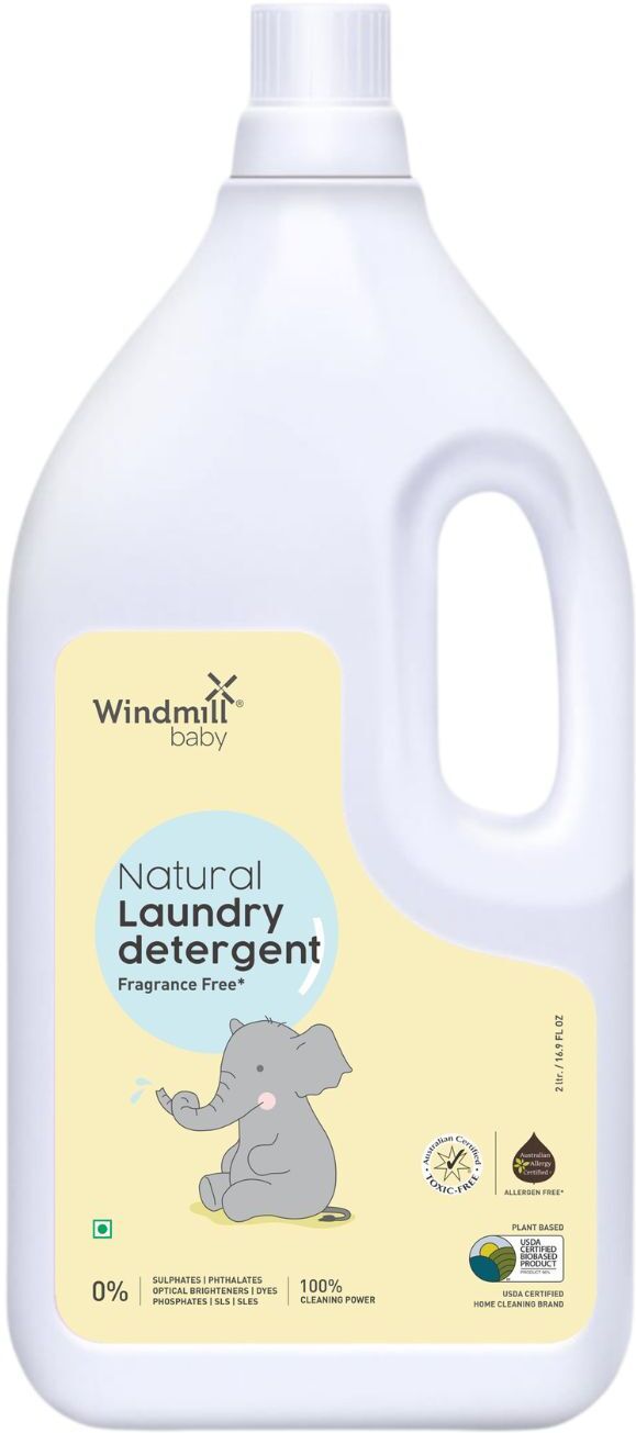 windmill baby Natural Fragrance Free Baby Laundry Detergent Liquid Allergen Free Liquid Detergent-picture-12