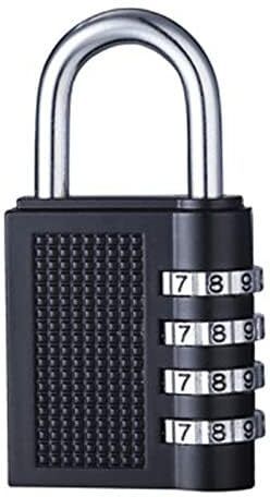 culture creative Premium 4 Digit Combination Padlock Resettable Security Lock Strap Lock-picture-34