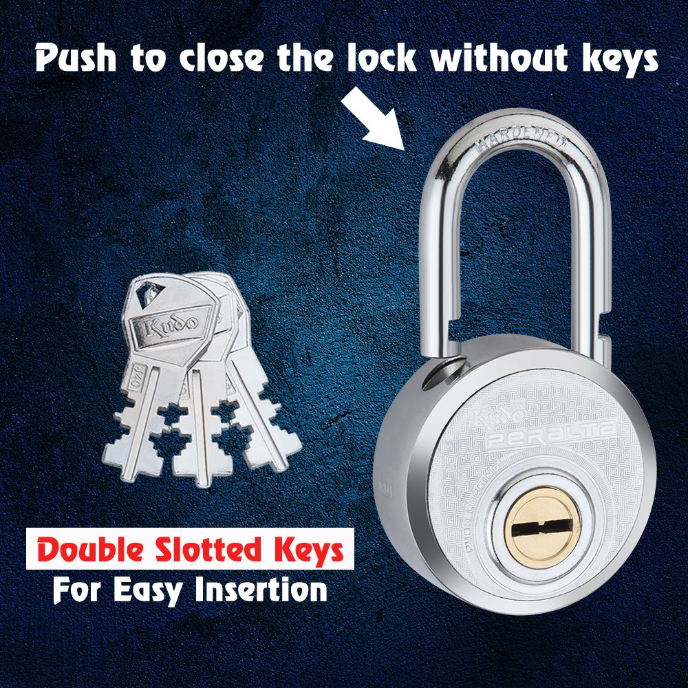 alone Kudo Peralta 67mm Ultra Push Locking for Home Gate & Shop,3 Keys Double Locking Padlock-picture-23