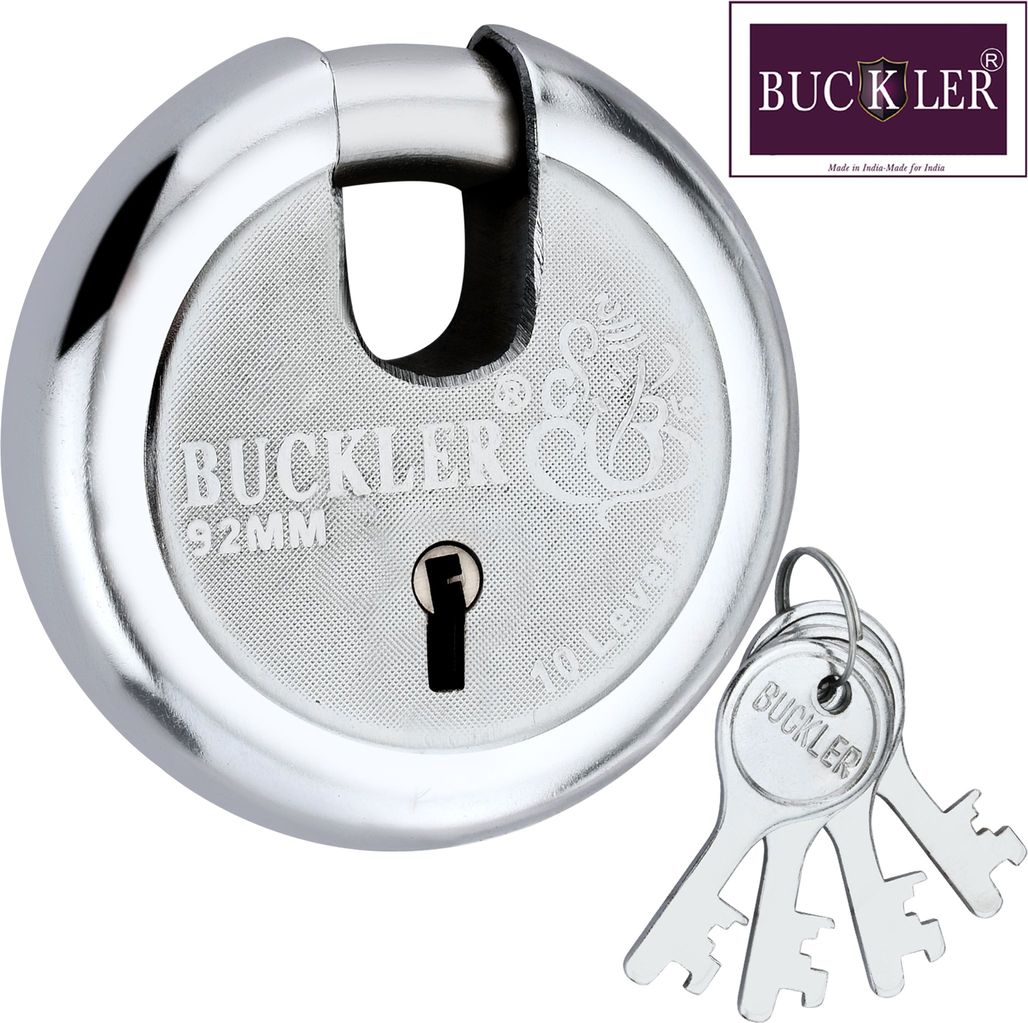 iron-steel shutter,main gate,main door, godown lock, 92mm,10 levers with 4 keys lock