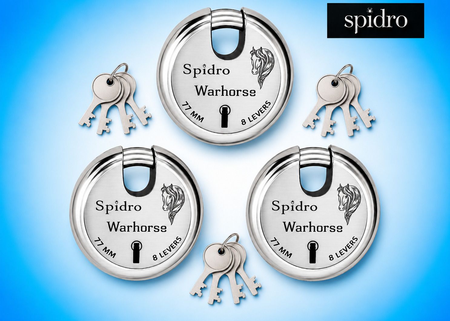 Warhorse 77MM -3 pc Lock-image-2