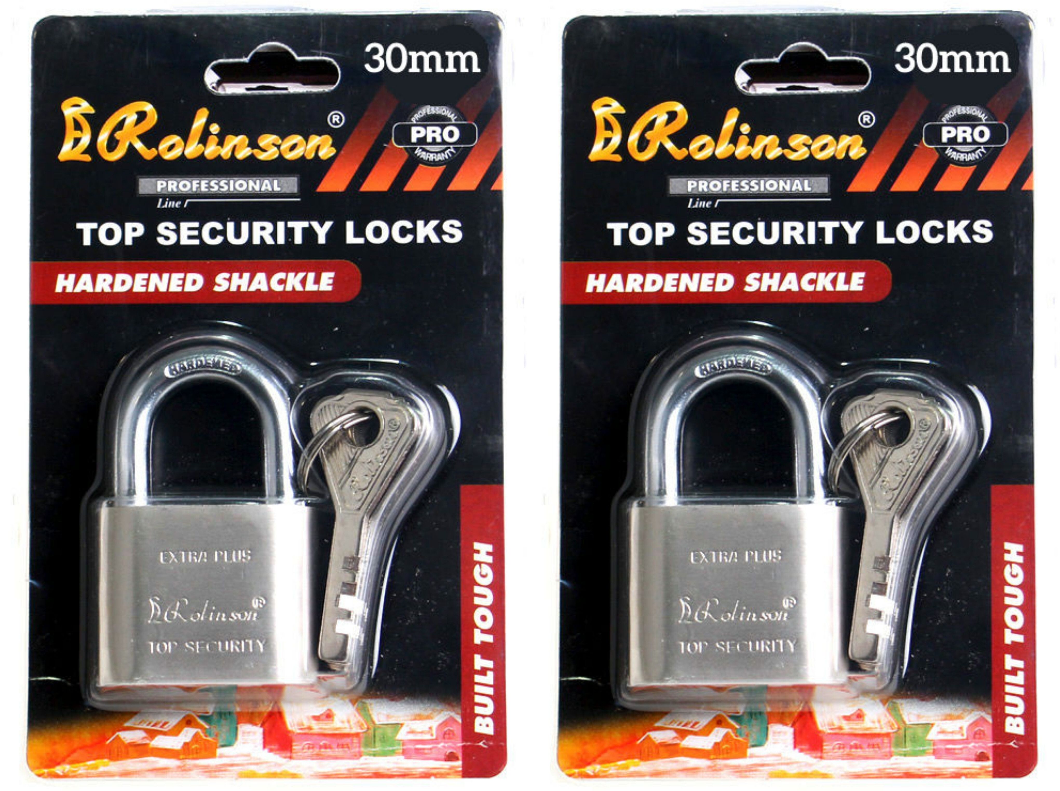 Rolinson Lock 30mm | Top Security Heavy Weight Pack of 2_80 Padlock-image-41
