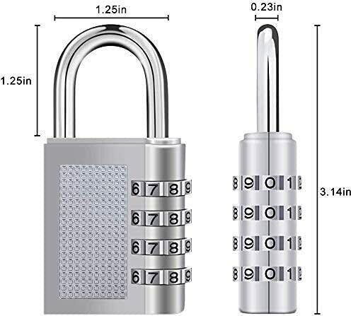 henji Corslet 4 Digit Number Combination Travel Luggage Password Lock For Home Combination Lock-picture-42