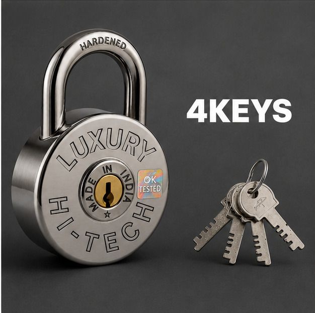 execlave Precision Key System | Long Lasting Build Padlock-picture-1
