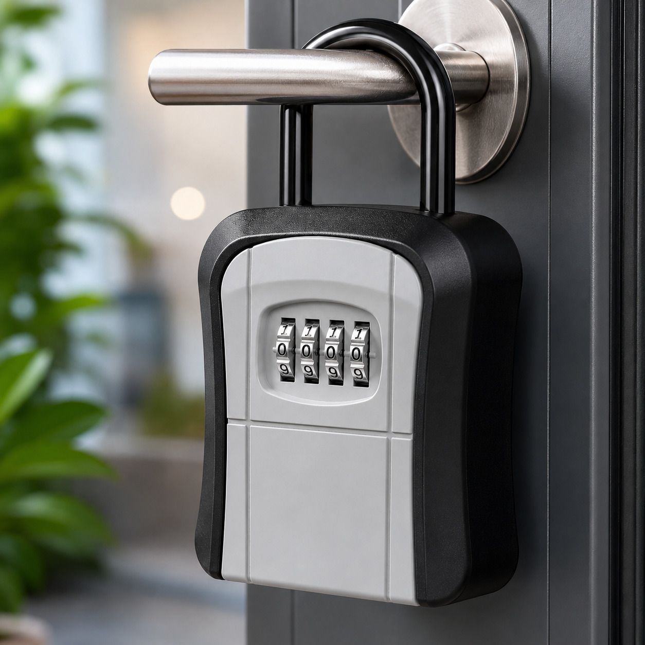 evona Key Lock Box with 4 Digit Combination Lock, Combination Lock-picture-6
