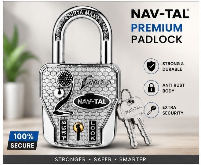 asrvg NAV-TAL Premium Heavy Duty Padlock (60mm) Padlock-picture-20