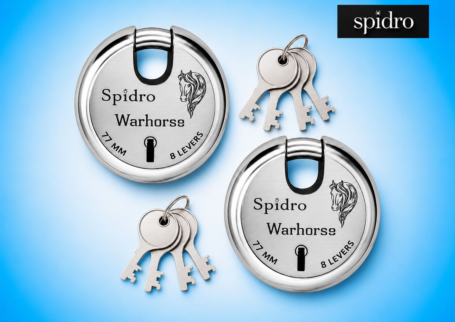 Warhorse 77MM -2 pc Lock-image-1