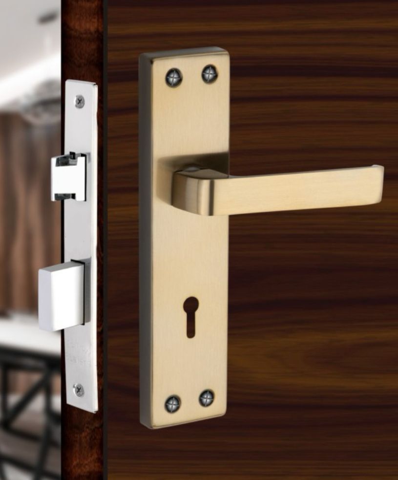 trust me 8 inch Door Mortice Handle set with 65mm Double Action Lock with 3 Long keys Lock-picture-10