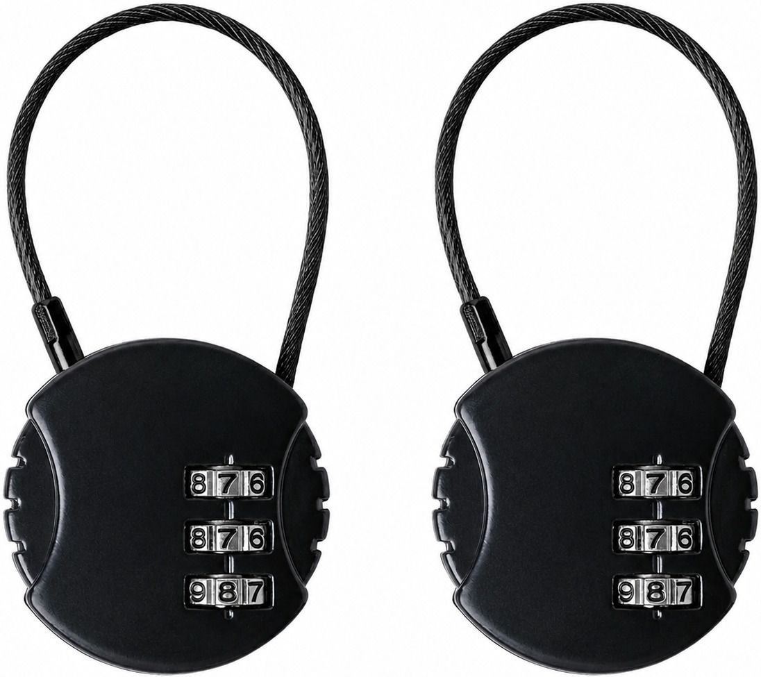 luppra 3 Digit Combination Cable Lock Cable Lock-picture-44