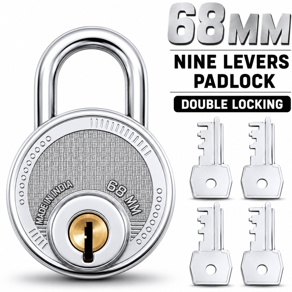 matking Lock 68mm Padlock-picture-15