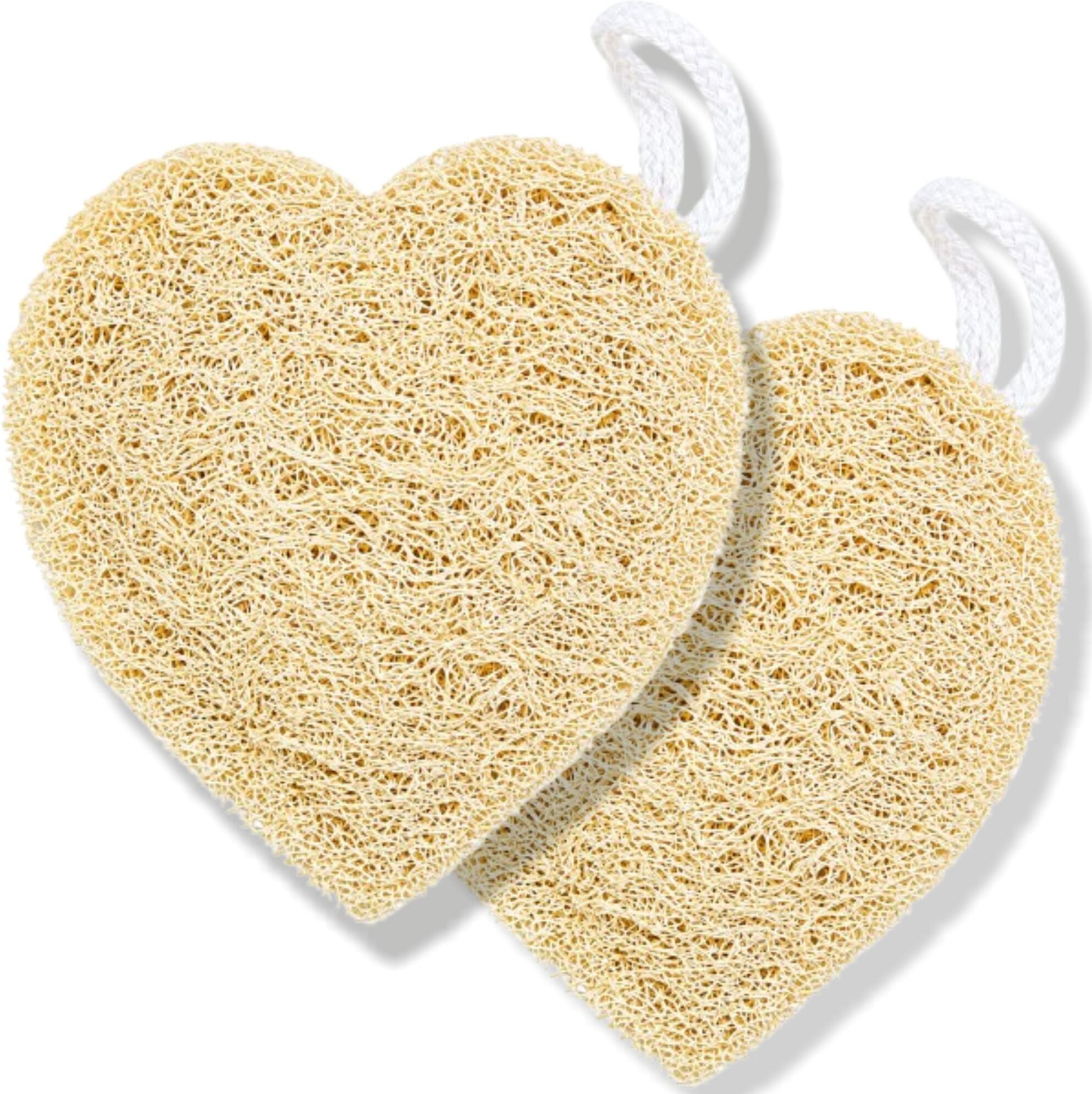 rootward Natural loofah| Bathing Sponge | Heart Shape-picture-31
