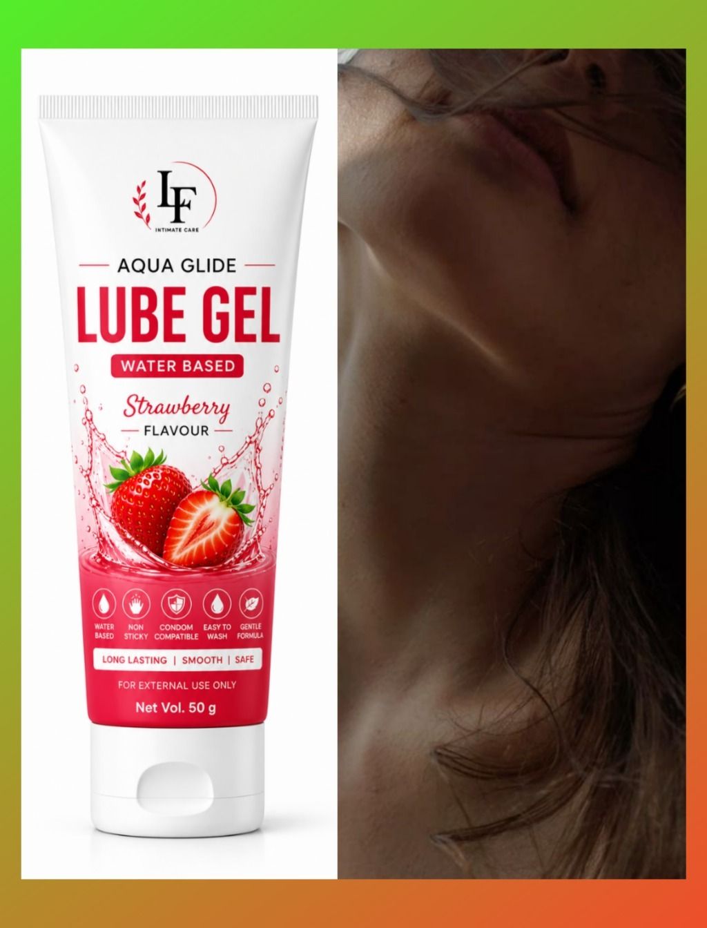 ltf Personal Lubricant Gel Strawberry Water Based 50 ml Lubricant-picture-35