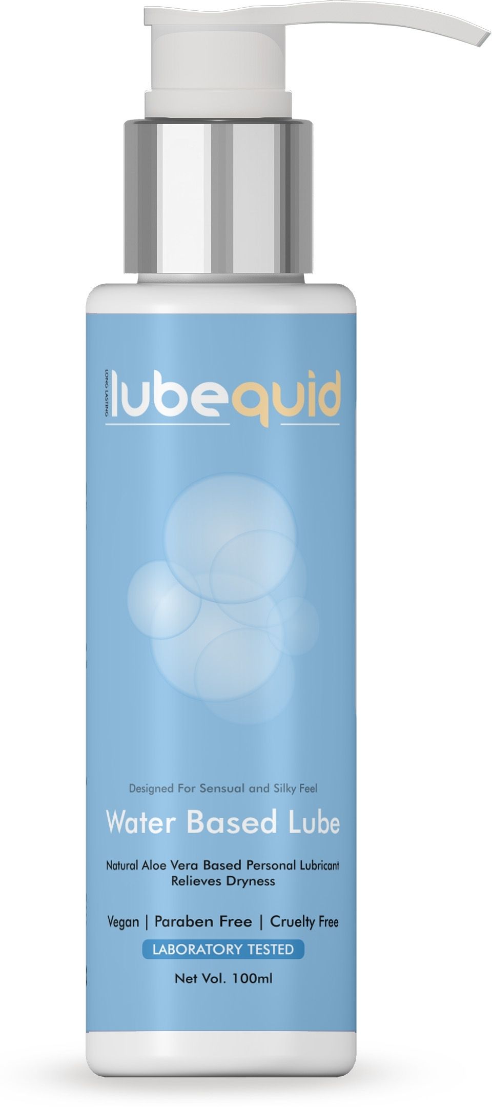 Natural Water-Based Personal Lubricant, 100 ML Bottle Lubricant