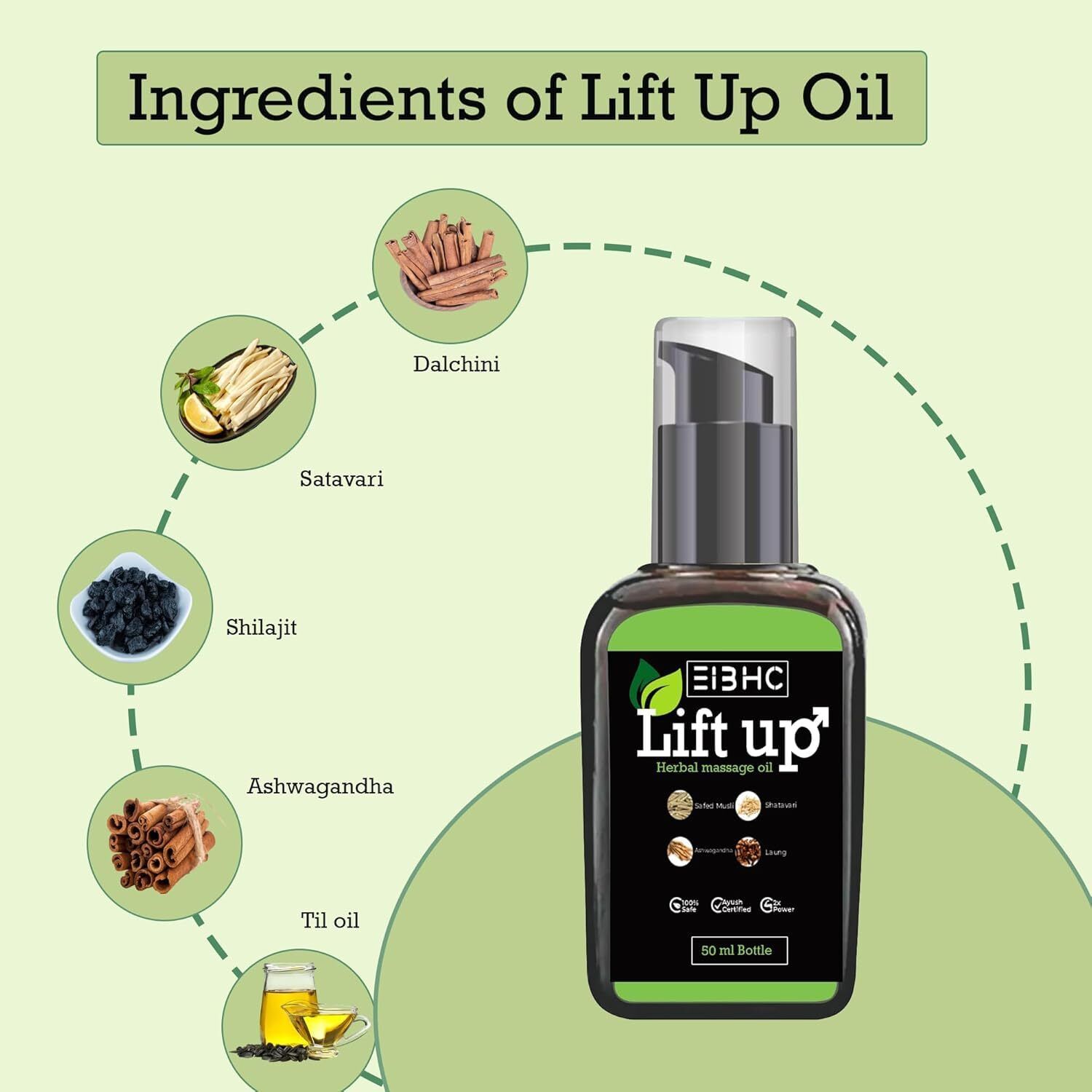 eibhc Lift Up Body Massage Oil – 50 ml Bottle Lubricant-picture-22