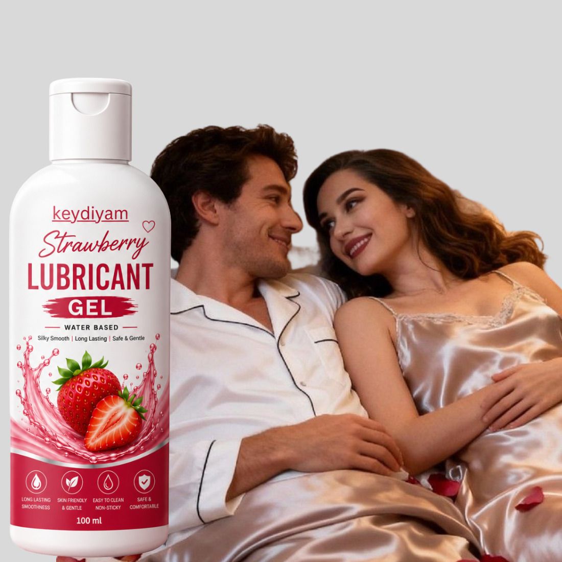 keydiyam STRAWBERRY LUBRICANT COUPLE BEST GEL Lubricant-picture-15