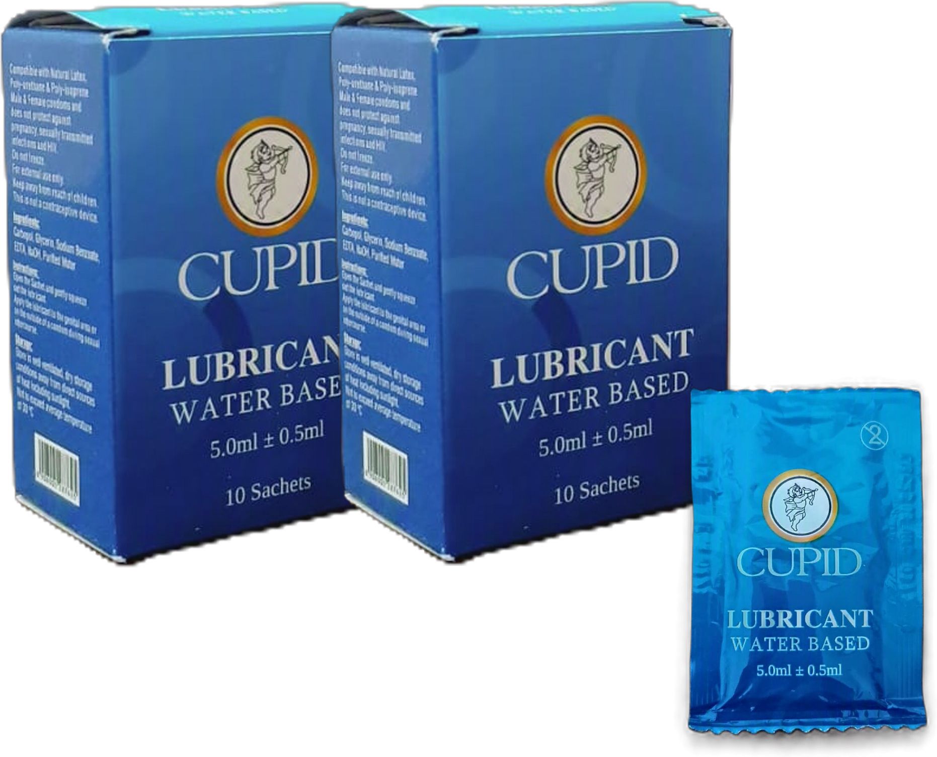 cupid Water Based Personal Lubricant Jelly Non-Greasy All Condom Compatible Lubricant-picture-25
