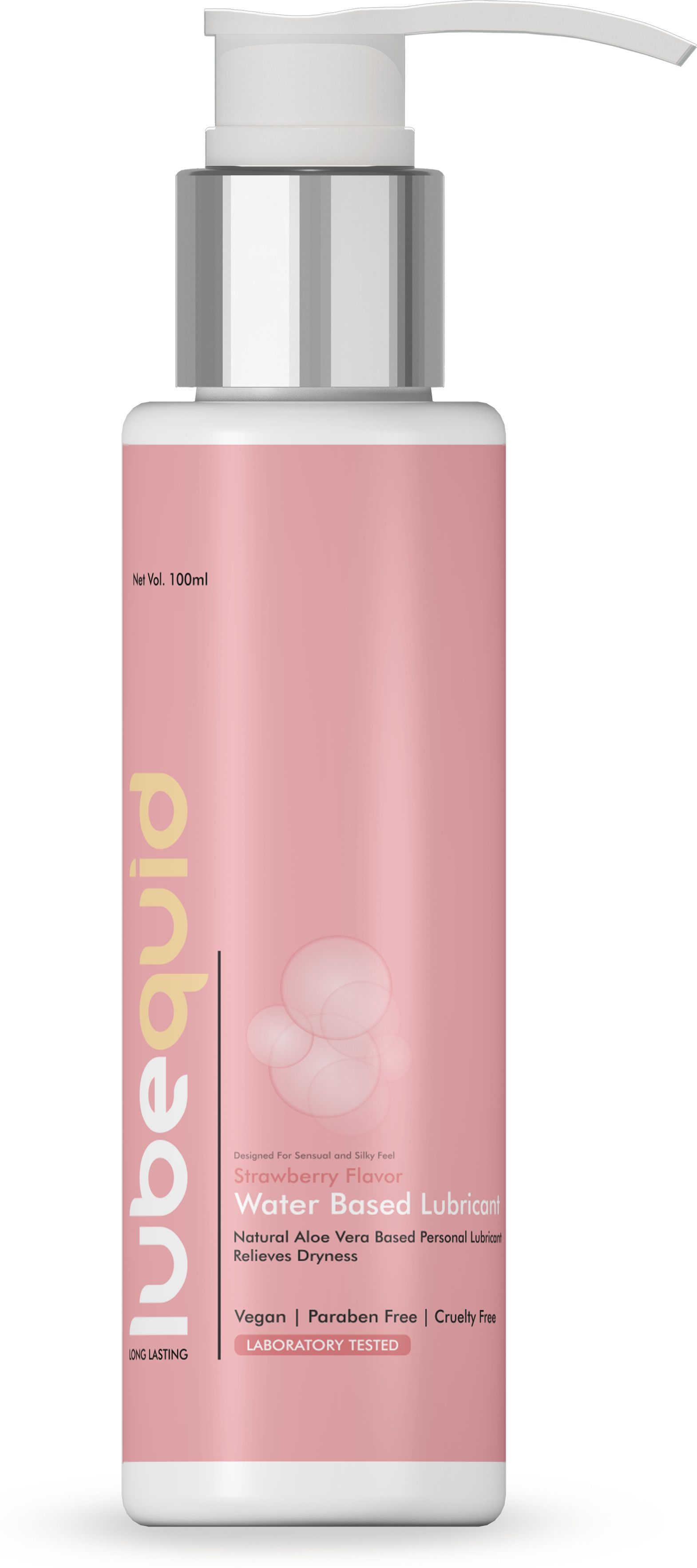 lubequid Natural Water-Based Personal Lubricant & massage Gel Strawberry Flavour Lubricant-picture-26