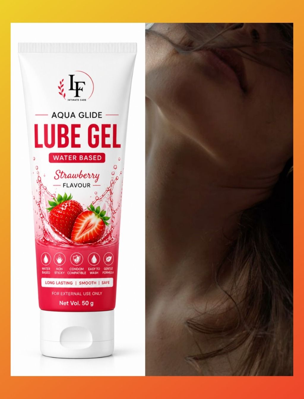 ltf Strawberry Smooth Glide Lubricant Gel 50 ml Lubricant-picture-21
